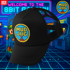 Mud Jug© 8-Bit Trucker Hat Mud Jug