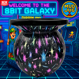 8-Bit Galaxy "Limited" Mud Jug© Classic Mud Jug