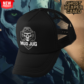 Mud Jug© Ghost Reaper Camo Trucker Hat Mud Jug