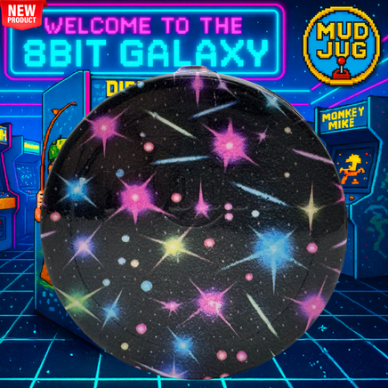 8-Bit Galaxy "Limited" Mud Jug Can Lid Mud Jug