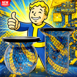 Vault Plate "Parody" "Limited" Mud Jug© Classic and Roadie Value Pack Mud Jug