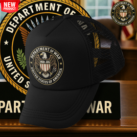 Mud Jug© Department Of War Trucker Hat Mud Jug