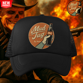 Mud Jug© Vault Burn camo Trucker Hat Mud Jug