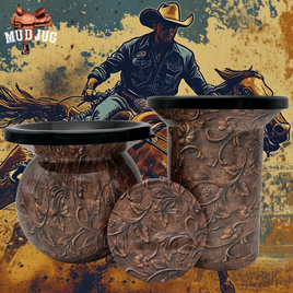 Saddle craft legacy "Limited" Mud Jug© Classic, Roadie and Can Lid Value Pack Mud Jug