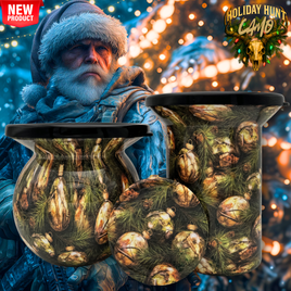 Holiday Hunt Camo Mud Jug© Classic, Roadie and Can Lid Value Pack Mud Jug