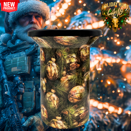 Holiday Hunt Camo "Limited" Mud Jug™ Roadie – Portable Spittoon Made in USA Mud Jug