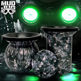 Digital Phantom "Limited" Mud Jug© Classic, Roadie and Can Lid Value Pack Mud Jug