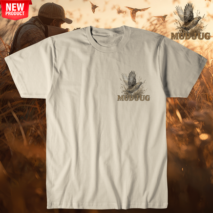 Mud Jug© Quail Flush T-Shirt Mud Jug