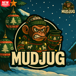 Mud Jug© Ugly Knitmas Sticker Mud Jug