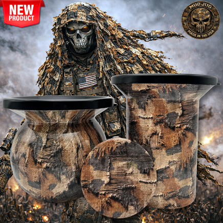 Patchline Camo Mud Jug© Classic, Roadie and Can Lid Value Pack Mud Jug