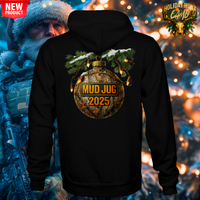 Mud Jug© Holiday Hunt Camo Buck Hoodie Mud Jug