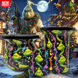 Operation Grinchlight "Limited" Mud Jug© Classic, Roadie and Can Lid Value Pack Mud Jug