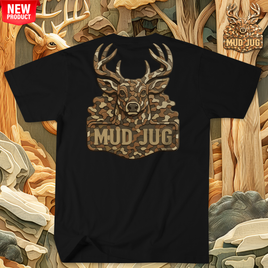 Mud Jug© Carved Camo T-Shirt Mud Jug