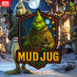 Mud Jug© Operation Grinchlight Sticker Mud Jug