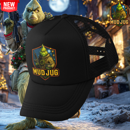 Mud Jug© Operation Grinchlight Trucker Hat Mud Jug