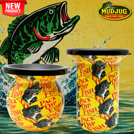 Pack Dip Fish "Limited" Mud Jug© Classic and Roadie Value Pack Mud Jug