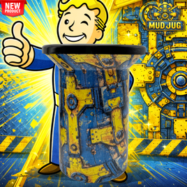 Radlock Vault "Parody" "Limited" Mud Jug™ Roadie – Portable Spittoon Made in USA Mud Jug