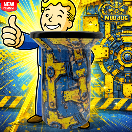 Radlock Vault "Parody" "Limited" Mud Jug™ Roadie – Portable Spittoon Made in USA Mud Jug