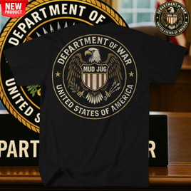Mud Jug© Department Of War T-Shirt Mud Jug