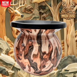 Carved Camo "Limited" Mud Jug© Classic Mud Jug
