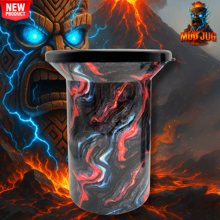 Lava Veins "Limited" Mud Jug™ Roadie – Portable Spittoon Made in USA Mud Jug