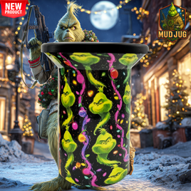 Operation Grinchlight "Limited" Mud Jug™ Roadie – Portable Spittoon Made in USA Mud Jug