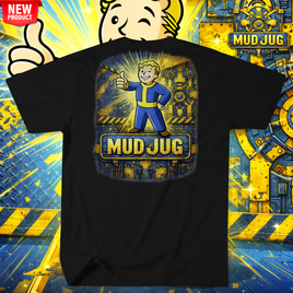 Mud Jug© Radlock Vault "Parody" T-Shirt Mud Jug