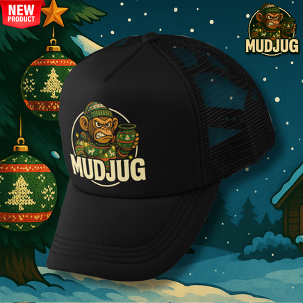Mud Jug© Ugly Knitmas Trucker Hat Mud Jug
