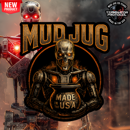 Mud Jug© Terminator Protocol Sticker Mud Jug