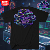 Mud Jug© Black Light Boa T-Shirt Mud Jug