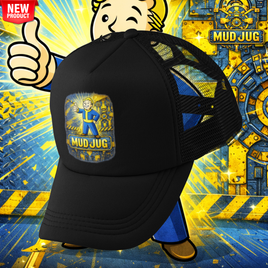 Mud Jug© Radlock Vault "Parody" Trucker Hat Mud Jug