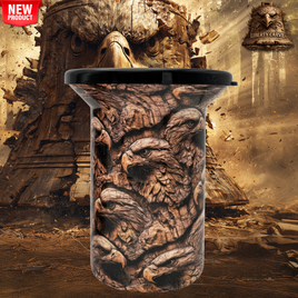 Liberty Carve "Limited" Mud Jug™ Roadie – Portable Spittoon Made in USA Mud Jug