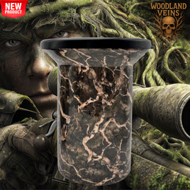 Woodlands Veins "Limited" Mud Jug™ Roadie – Portable Spittoon Made in USA Mud Jug