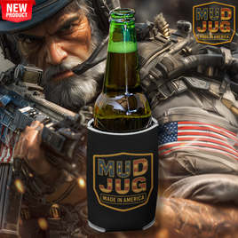 Battle Stitched Koozie Mud Jug