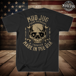 Mud Jug© Skull Tee Shirt Mud Jug