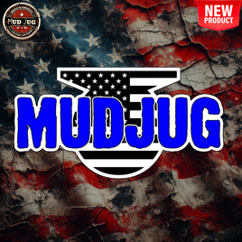 Mud Jug© Blue Legacy Logo Sticker