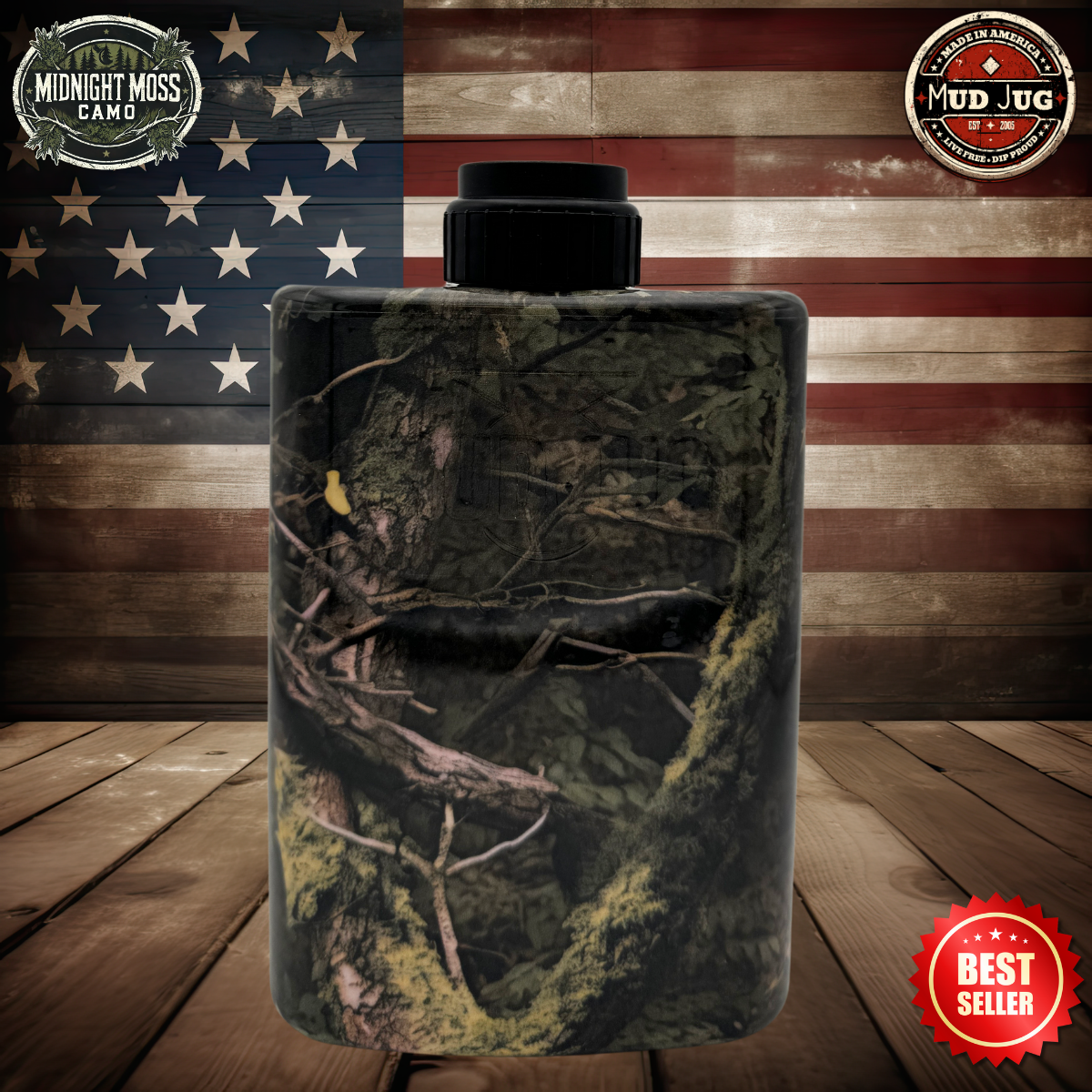 Camouflage Mud Jugs™ – Rugged Hydro-Dipped Spittoon