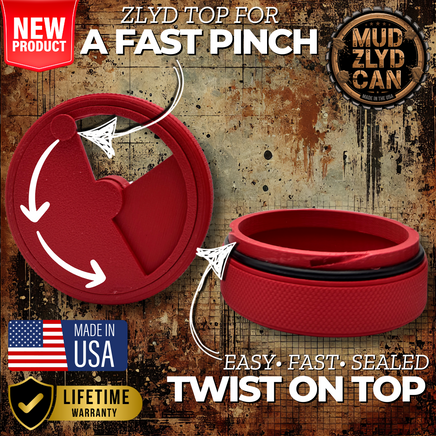 Mud ZLYD Can Rebel Red Mud Jug