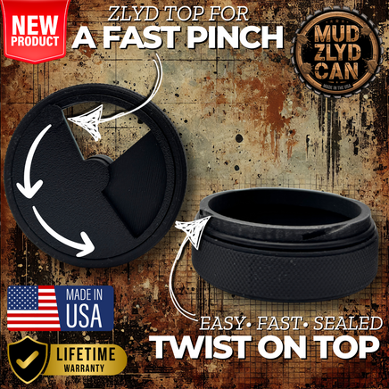 Mud ZLYD Can Coal Forge Black Mud Jug