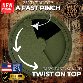 Mud ZLYD Can OD Green/Black Mud Jug