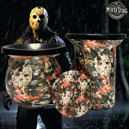 The Masked Menace "Limited" Mud Jug© Classic, Roadie and Can Lid Value Pack Mud Jug
