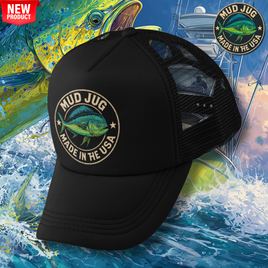 Mud Jug© Mahi Frenzy Trucker Hat Mud Jug