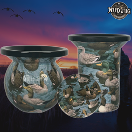 The Duck Hunt "Limited" Mud Jug© Classic, Roadie and Can Lid Value Pack Mud Jug