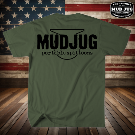 Mud Jug© OD Logo Tee Shirt Mud Jug