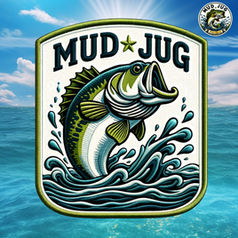 Copy of Mud Jug© Bass Badge Sticker Mud Jug