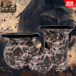 Boar Strike Camo "Limited" Mud Jug© Classic, Roadie and Can Lid Value Pack