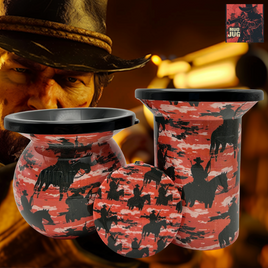 Red Dead Riders "Limited" Mud Jug© Classic, Roadie and Can Lid Value Pack Mud Jug