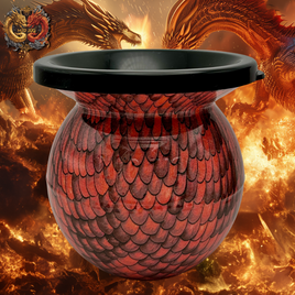 Red Dueling Dragons "Limited" Mud Jug© Classic Mud Jug