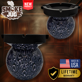 Smoke Jug© Classic Black Embossed Smoke Jug
