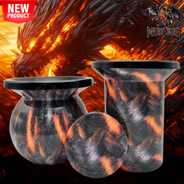 Blazing Wyrm "Limited" Mud Jug© Classic, Roadie and Can Lid Value Pack Mud Jug